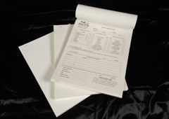 resized carbonless books